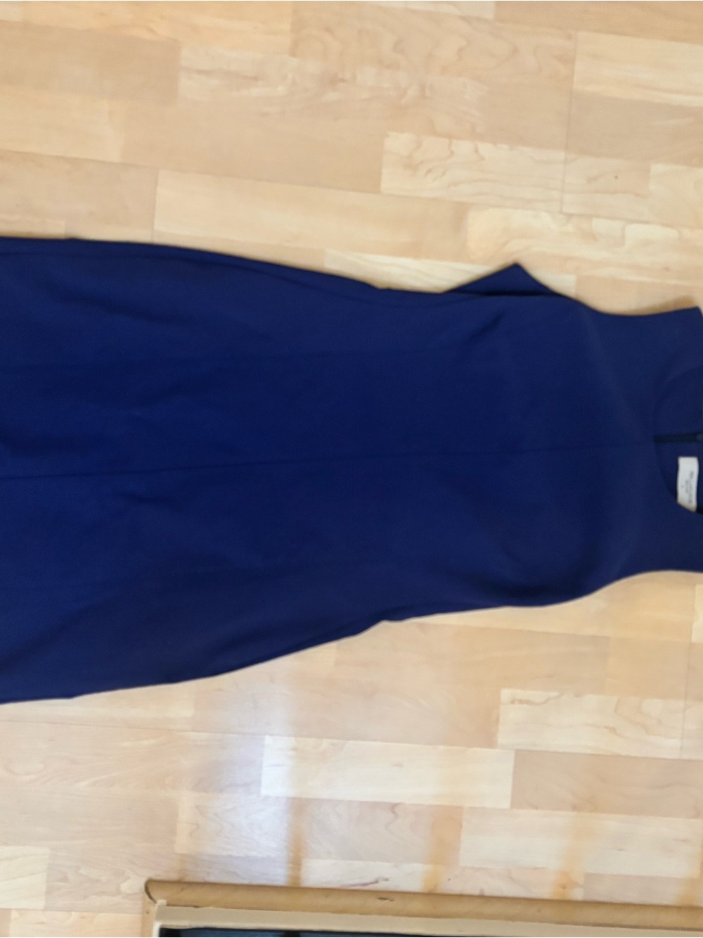 MM Lafleur Deep Blue Midi Sheath Dress